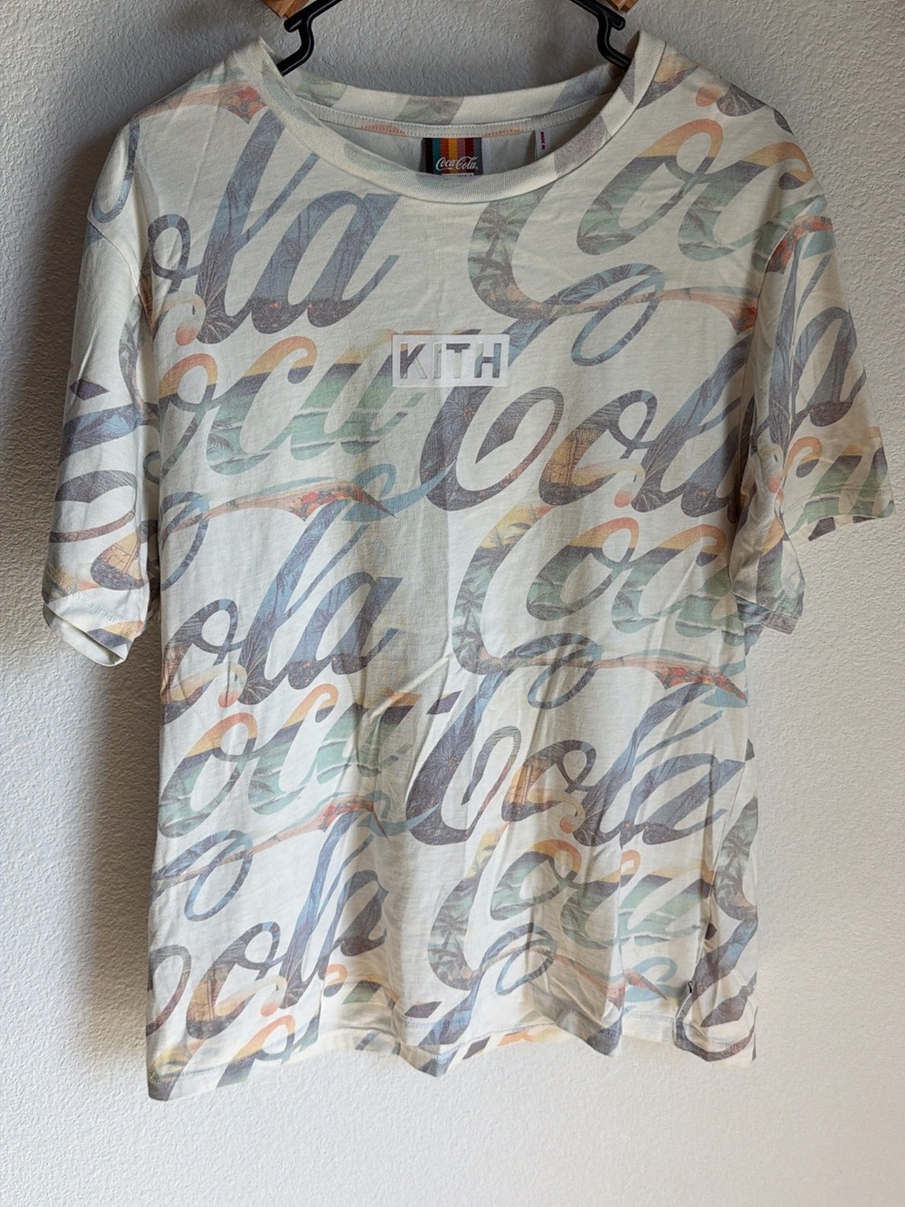 Kith x Coca-Cola All-Over Print Mott Tee - Size Medium